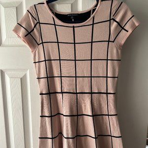 Girls Pink Sweater Dress